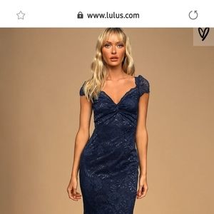 Lulus Navy dress